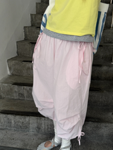 nice banding bermuda pants