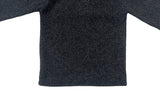 [Fleece/Sleeves Button] Rambo Brushed High Neck Ribbed Button Hood Knit