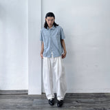 Double Pleat Full-Length Pants