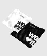 We Love It グラフィックドットTシャツ_アイボリー