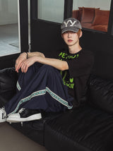 Film Lettering Oversized Short Sleeve T-shirt