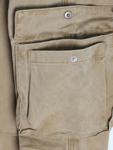 ウォッシュ加工デュアルポケットパンツ – S, M, L (3 Colors)