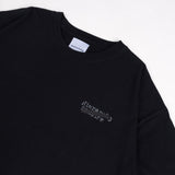 HIERARCHY STUDIOS TYPEWRITER - ブラックビジランテオーバーサイズTシャツ