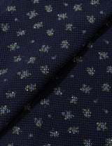 ラッフルフラワーブラウス(NAVY)
