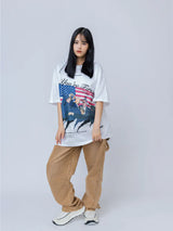 "D.T. セキュリティフェイルジャー” Tシャツ (ホワイト)