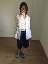 Satin Lace Track Shorts (3color)