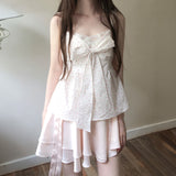 Summer Lace Ribbon Blouse - FLORAL
