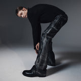 CONTINENTAL C.WORK PANTS-DUSTY BLACK