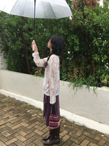 Flower Button T-shirt