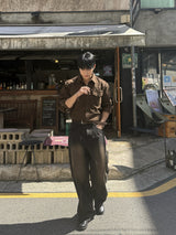 Frix snap western shirt