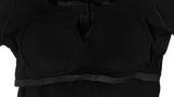 Hail Lace Cap Button Slim T-shirt