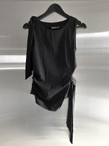 Notir Unbalanced Knot Blouse
