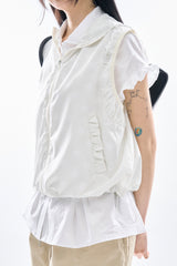 Vento dot hoodie vest