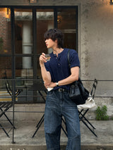 [1+1] LMN All Day Cool Linen Wide Denim Pants (5 colors)