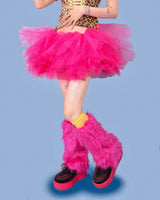puff tutu mini skirt (4color)