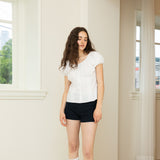 Sunday Puff Blouse (white)
