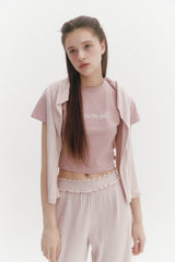 Crystal Hotfix T Pink