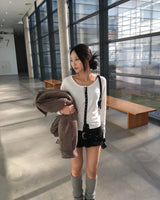 Tape cardigan