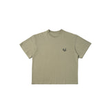 NWL24 Stonewear 03 Boxy T-Shirt Green DYED