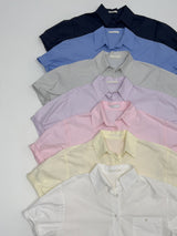 Leon Poplin Roll-up Short Sleeve Shirt