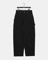 Piwoo Carpenter Work Pocket Cotton Pants