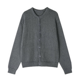 ASCLO Heavy Crop Knit Cardigan (3color)