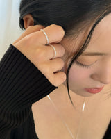 Iceberg ring (silver) *1PCS