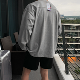 Liu Washing Cotton Banding Shorts