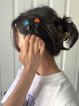 Heart candy hair pin (6color)