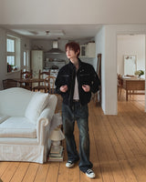 Faden Wash Painting Bootcut Denim