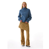 Turtle Neck Blue 