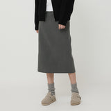 ピグメントビンテージスカート DEEP KHAKI