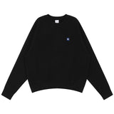 MVR PATCH LOGO SLEEK SWEATSHIRT BLACK