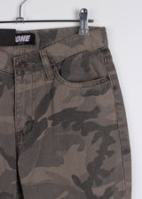 CAMO SEMI BOOTS CUT PANTS