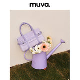 muva. アイスクリームカラー チャーム付き ミニショルダーバッグ