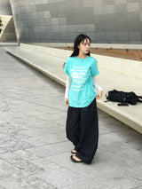 Peak New York Lettering Short Sleeve T-shirt (3c)