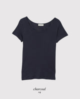 Basic Mood Slim U-neck T-shirt (6color)