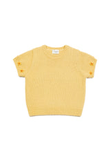 ミニフラワーショートニット [Yellow]