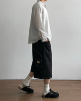 Angle Bermuda Denim Pants