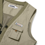UTILITY STRING POCKET VEST [LIGHT OLIVE]