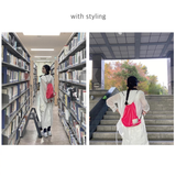 LILY SHIRRING STRING TOP_BLACK