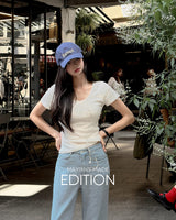MADE. Daya henley T‑shirt