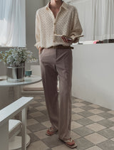 Hoshi semi wide slacks