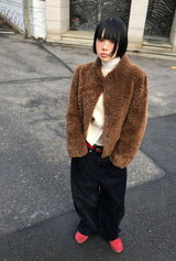 CLOUDY FUR JACKET