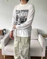 アーカイブプリンディドニットTシャツ