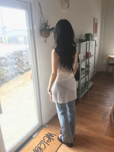 シワブーツカットデニム