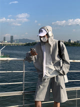 LMN City Oversized Fit Hooded Zip-Up (7 colors)