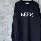 OneDropビールロゴロングtシャツ