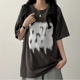 ミーンスプレイオーバーフィットショートスリーブTシャツ