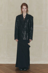 MIDNIGHT BLAZER black